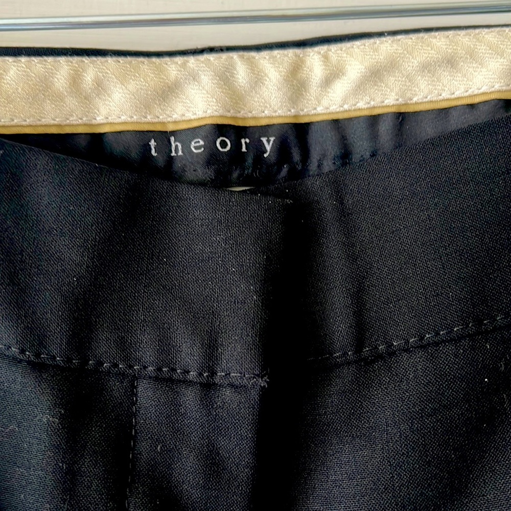 Theory wide leg trousers
